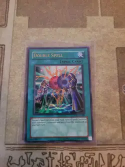 YUGIOH DOUBLE SPELL DR1-EN161 ULTRA UNLIMITED ED VLP 1996 - Image 1