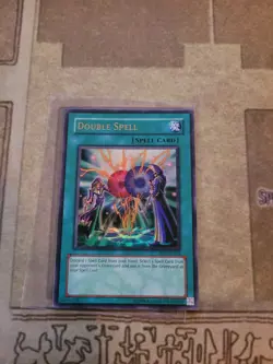 YUGIOH DOUBLE SPELL DR1-EN161 ULTRA UNLIMITED ED VLP 1996 - Image 2