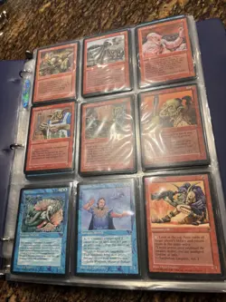 Huge 120+ Lot of Bulk Magic the Gathering Cards Mixed Sets 1990’s Album 1C - Image 1