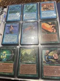 Huge 120+ Lot of Bulk Magic the Gathering Cards Mixed Sets 1990’s Album 1C - Image 5