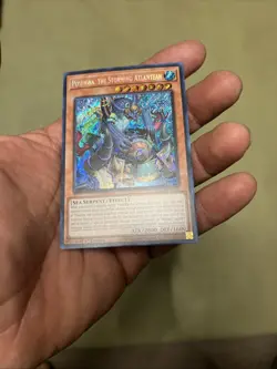 Poseidra the Storming Atlantean Secret Rare YU-GI-OH! 1st Edition SUDA-EN016 - Image 2