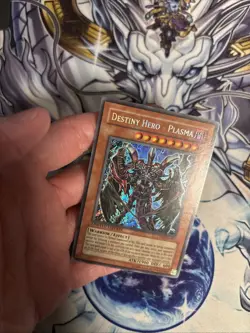 (He) Yugioh - Destiny HERO - Plasma CT04-EN003 2007 Limited Edition Secret LP - Image 3