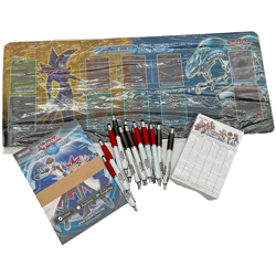 Yu-Gi-Oh! TCG Store Tournament Kit 14 Pen + 4 Play Mats & Speed Duel Sheets - Image 1