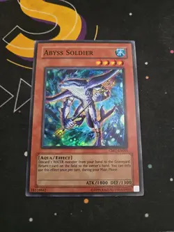 Yugioh - Abyss Soldier CMC-EN001 SUPER LP - Image 1