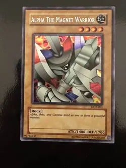 Alpha the Magnet Warrior DOR-001 Duelist of the Roses Unlimited - Image 1