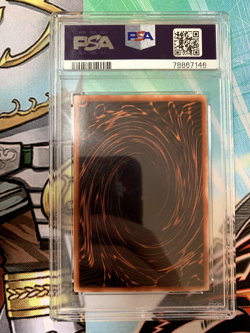 Yugioh Slifer the Sky Dragon YMA-EN001 Secret Rare - PSA 7 NM - Image 2