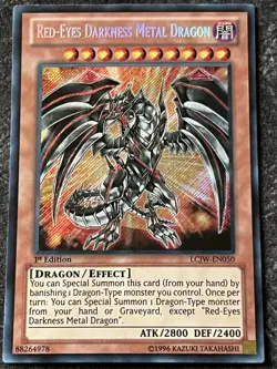 Red-Eyes Darkness Metal Dragon LCJW-EN050 Legendary Collection 4: Joey's... - Image 1