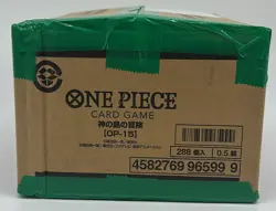 One Piece TCG Japanese OP-15 Adventure on Kami's Island Booster Pack SEALED CASE - Image 4