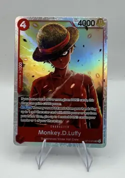 One Piece TCG Monkey.D.Luffy OP12-015 Legacy of the Master Foil - Image 1