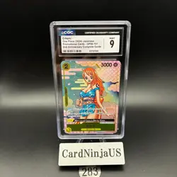 CGC 9 MINT O-Nami OP06-101 R 2nd ANNIVERSARY COMPLETE GUIDE Promo -ONE PIECE 283 - Image 1