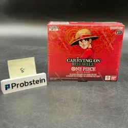 Auction #8 One Piece English OP-13 Carrying On His Will Booster Box Sealed - Image 1