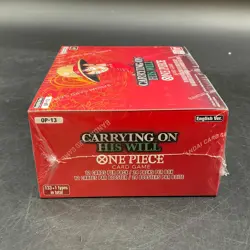 Auction #8 One Piece English OP-13 Carrying On His Will Booster Box Sealed - Image 4