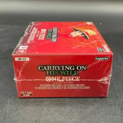 Auction #8 One Piece English OP-13 Carrying On His Will Booster Box Sealed - Image 5