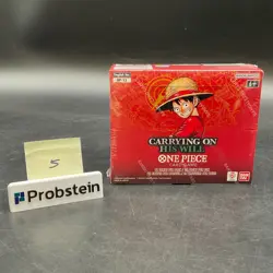 Auction #5 One Piece English OP-13 Carrying On His Will Booster Box Sealed - Image 1