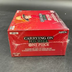 Auction #5 One Piece English OP-13 Carrying On His Will Booster Box Sealed - Image 4