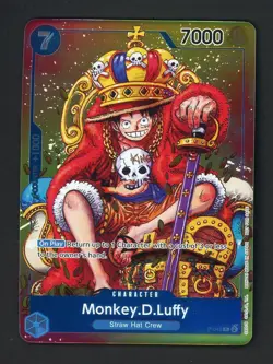 One Piece English P-043 Monkey D. Luffy Convention Exclusive Foil Promo - Image 1