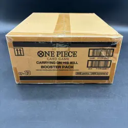 One Piece TCG English OP13 Carrying On His Will Booster Box Case Sealed - Image 1