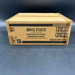 One Piece TCG English OP13 Carrying On His Will Booster Box Case Sealed - Image 3
