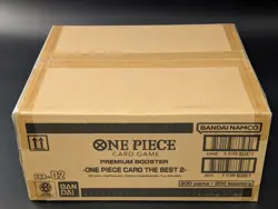 One Piece PRB-02 The Best Vol 2 Premium English Booster 10-Box Case SEALED - Image 1