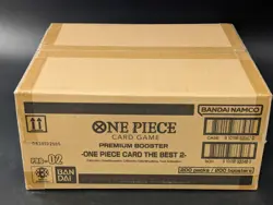 One Piece PRB-02 The Best Vol 2 Premium English Booster 10-Box Case SEALED - Image 3