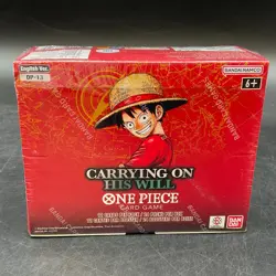 Auction #10 One Piece English OP-13 Carrying On His Will Booster Box Sealed - Image 2