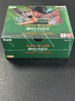 One Piece: Legacy of the Master (OP-12) Booster Box Factory Sealed - Image 2