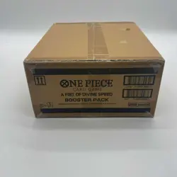 One Piece TCG OP-11 A Fist Of Divine Speed Booster Box Case SEALED ENGLISH - Image 1