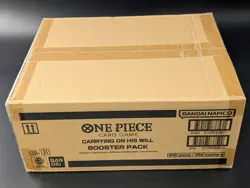 One Piece TCG English OP-13 Carrying On His Will Booster Box Case SEALED - Image 1