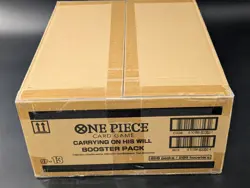 One Piece TCG English OP-13 Carrying On His Will Booster Box Case SEALED - Image 3