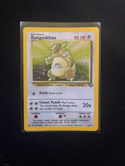 Pokemon Card WOTC TCG 1999 Kangaskhan Holo Rare Jungle Set 5/64 - Image 1