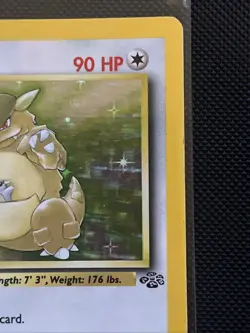 Pokemon Card WOTC TCG 1999 Kangaskhan Holo Rare Jungle Set 5/64 - Image 4