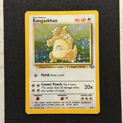 Kangaskhan 5/64 Pokemon Card TCG Jungle Set Unlimited Holo Rare - Image 2