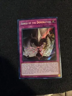 1X NM Songs of the Dominators - ALIN-EN078 - Secret Rare 1st Edition - Image 1