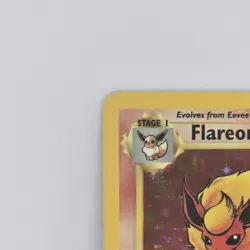 Pokemon TCG Flareon Holo Rare Jungle Set Card 3/64 - Image 3