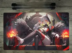 Ygomat Diabellstar Girl Trading Card Game Playmat TCG Mat Free Best Tube / Bag - Image 1