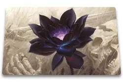 Black Lotus Trading Card Game Playmat TCG CCG Mat TCG Mat Free Bag - Image 1