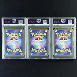 PSA10 Roaring Moon Magikarp Magneton JP GEM Sequential 3-Card Set Shinji Kanda - Image 4
