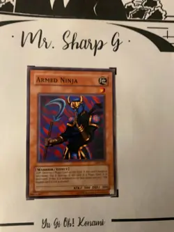 ARMED NINJA - SDP-018 ENGLISH Yu-Gi-Oh! CARD GAME ORIGINAL STARTE DECK PEGASUS - Image 2