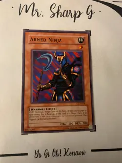 ARMED NINJA - SDP-018 ENGLISH Yu-Gi-Oh! CARD GAME ORIGINAL STARTE DECK PEGASUS - Image 4