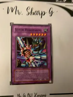 SUPER ROBOYAROU - LOD-074 DEUTSCH ENGLISH Yu-Gi-Oh! CARD COMMON KONAMI TCG 2004 - Image 2
