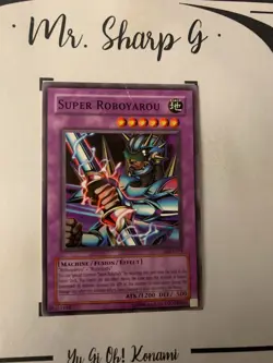SUPER ROBOYAROU - LOD-074 DEUTSCH ENGLISH Yu-Gi-Oh! CARD COMMON KONAMI TCG 2004 - Image 3