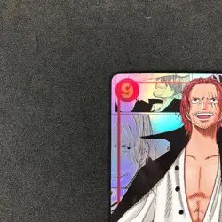 Shanks OP01-120 SEC Comic Parallel Manga Alt Art ONE PIECE Card USED Japan - Image 2