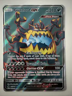 Guzzlord GX 105/111 Crimson Invasion Ultra Rare Card Near Mint - Image 1
