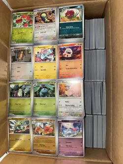Pokemon bulk lot 8000-8500 cards, 2016-present. all rarities 32lbs - Image 1