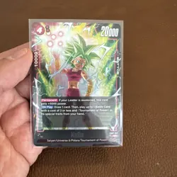 Dragon Ball card Kefla SR FB02-013 Blazing Aura - Image 1