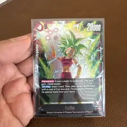 Dragon Ball card Kefla SR FB02-013 Blazing Aura - Image 2