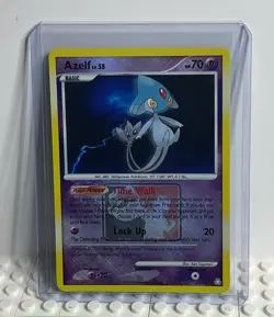 Azelf 19/146 Legends Awakened Crosshatch Pokemon League Promo Card - Image 1