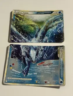 Pokemon RARE Lugia LEGEND 2 Card Lot 2010 Nintendo- - Image 2