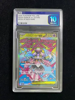 Pokemon Card Japanese Mega Diancie ex MA 227/193 M2a MEGA Dream ex PLG 10 YX89 - Image 1