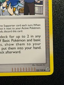 Roseanne’s Research 125/132 Secret Wonders Rare Trainer Pokemon Card - Image 4